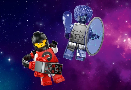 Klocki Lego Minifigures 71046 Kosmos, jedna mini figurka w zestawie, 26 seria, 12 różnych figurek do zebrania, zabawka dla dzieci w wieku 5 lat+