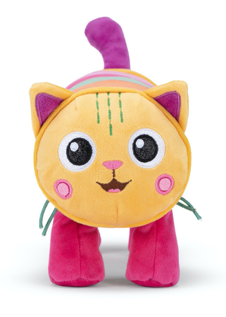 Koci Domek Gabi, Maskotka pluszowa Miękotka Pillow Cat, 25 cm, wysokiej jakości plusz, oryginalna zabawka z bajki Netflix Gabby's Dollhouse, idealna na prezent, wiek dziecka 0+