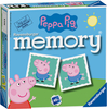 Ravensburger, Świnka Peppa, Gra pamięciowa Memory dla dzieci, 48 el. 5x5 cm, wiek dziecka 3+, liczba graczy od 2 do 6