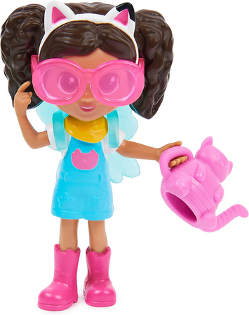 Spin Master, DreamWorks Koci Domek Gabi, Ogródek Gabi, 2 figurki i akcesoria, zabawka oryginalna, dla dziewczynek w wieku już 3+