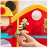 Disney Junior, Myszka Miki, Remiza strażacka z dźwiękami, 4 figurki: Miki, Kaczor Donald, Pluto i kotek, duża zestaw, oryginalna licencyjna zabawka, wiek dziecka 3+