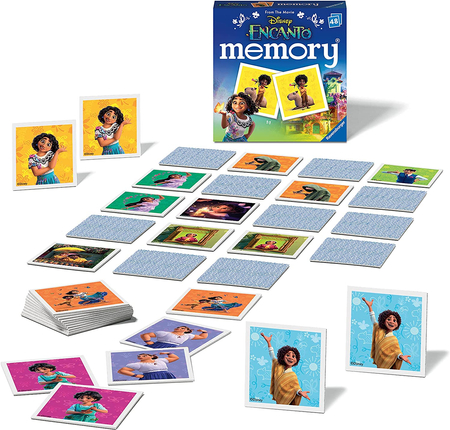 Ravensburger, Disney Encanto, Gra pamięciowa Memory, 48 el. dla dzieci w wieku 3+