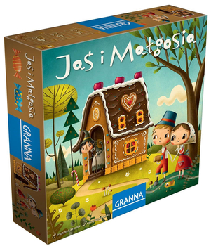 Jaś i Małgosia Gra Kooperacyjna Granna dla Dzieci 6+ — Planszówka Rodzinna