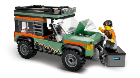 Klocki Lego City 60447 Górska ciężarówka terenowa 4x4, 221 el., oryginalne klocki