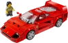 Klocki Lego Speed Champions 76934 Supersamochód Ferrari F40, 318 elementów, figurka kierowcy, legendarny samochód, wiek dziecka 9+