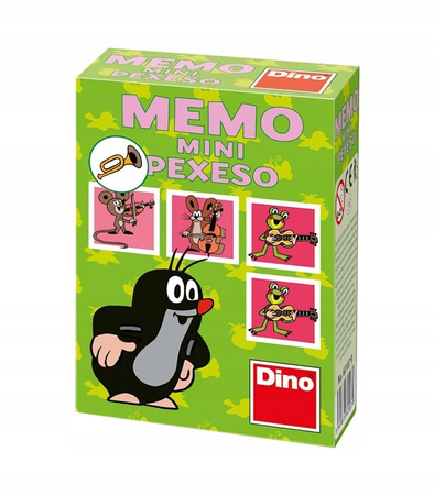 Krecik i Przyjaciele, Gra pamięciowa, Mini Memory, mix