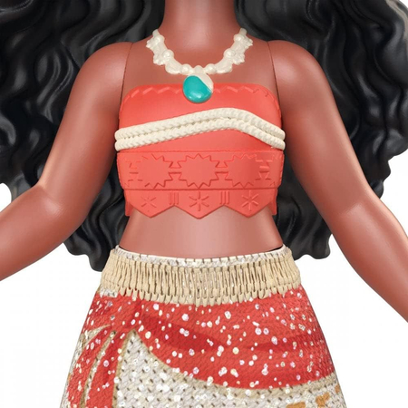 Vaiana, Laleczka Moana, 9 cm, producent Mattel, idealna dla fanki bajki, wiek dziecka 3+