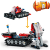 Klocki Lego 42148 Technic Ratrak, 178 el., Model z klocków 2-w-1: ratrak lub skuter śnieżny, dla dzieci od 7 lat, pomysł na prezent urodzinowy