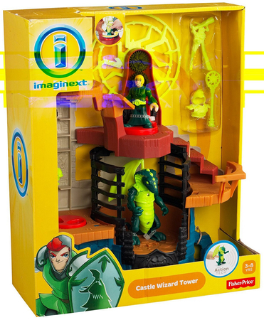 Imaginext Wieża Czarnoksiężnika, Fisher Price