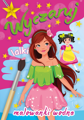 Kolorowanka wodna Wyczaruj lalki BL