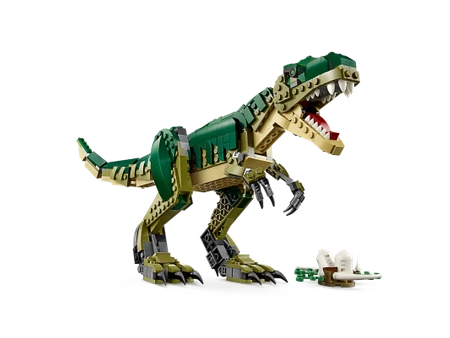 Klocki Lego Creator 3-w-1 31151 Tyranozaur, możliwość zbudowania 3 różnych dinozaurów: tyranozaura, triceratopsa lub pterodaktyla, aż 626 elementów, klocki oryginalne, szybka dostawa, wiek dziecka 9 lat+