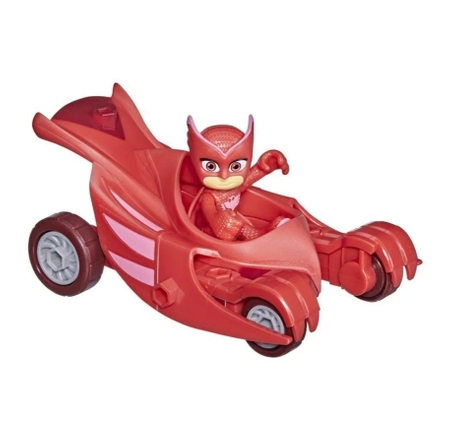 Figurka Sowella z Pojazdem – PJ Masks (Pidżamersi) | Hasbro, Licencja, 3+