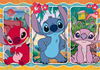 Disney Stitch, puzzle dla dzieci 24 Maxi, duży obrazek 62 x 42 cm, 24 el., wiek dziecka 3+