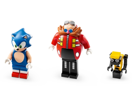 Klocki Lego Sonic the Hedgehog 76993 Sonic kontra dr Eggman i robot Death Egg, 615 elementów, oryginalne klocki dla fanów gry i filmu, wiek dziecka 8+