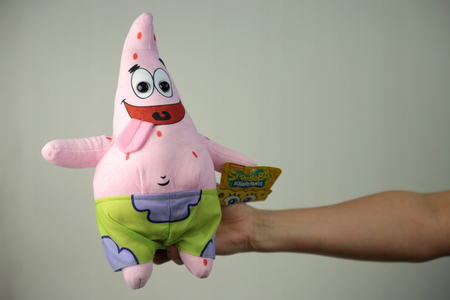 Spongebob, Maskotka pluszowy Patryk Rozgwiazda, 30 cm