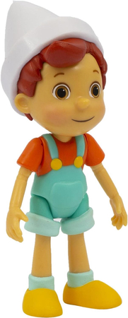 Pinokio i przyjaciele, figurki 2-pak, Pinokio i Wróżka Błękitka, zestaw 2 figurek, można ruszać kończynami, od renomowanego producenta, oryginalne licencyjne zabawki, dla dzieci w wieku 3+