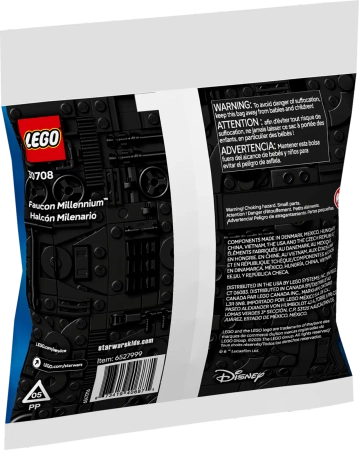 Klocki Lego Star Wars 30708 Minimodel Sokoła Millennium, 74 el., wiek 6+