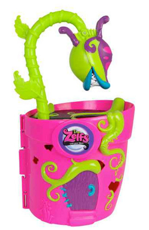 Doniczkowy salon fryzjerski i figurka Zelf Tressa - Zelfs