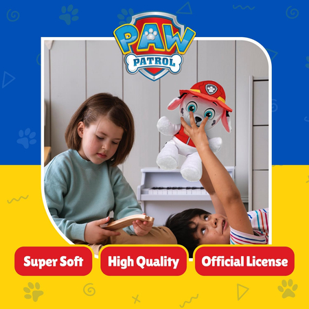 Psi Patrol, Beanie Babies, Maskotka pluszowa piesek Marshall, 20 cm