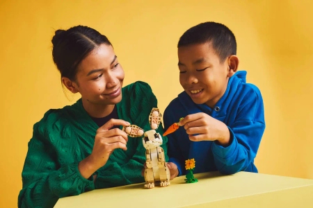 Klocki Lego Creator 31162 Uroczy Królik, 326 elementów, możliwość zbudowania 3 zwierzątek: królik, lama lub foka, wiek dziecka 8+