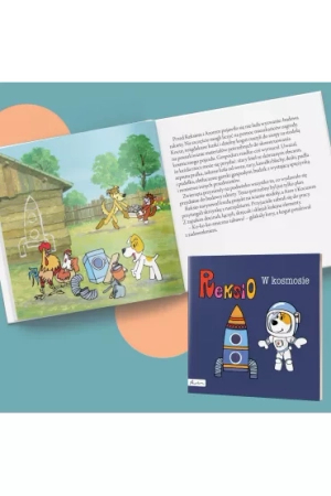 Reksio w kosmosie – książeczka dla dzieci 3+, Papilon, miękka oprawa