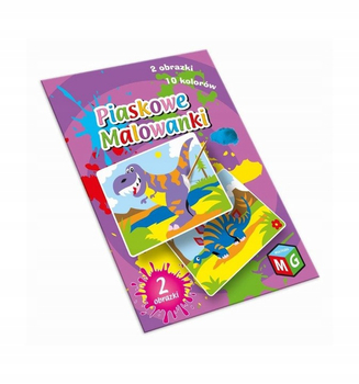 Piaskowe malowanki: Dinozaury BL