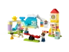 Klocki Lego Duplo 10991 Wymarzony plac zabaw, 75 elementów, bezpieczne klocki dla dzieci 2+