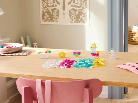 Klocki Lego Classic 11040 Magiczny zestaw z przezroczystymi klockami, 340 el. dla dzieci w wieku 5+