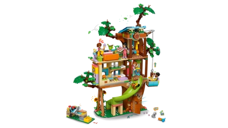 Klocki Lego 42652 Spotkanie w domku na Drzewie Przyjaźni, 701 elementów, oryginalne klocki, doskonały prezent dla prawdziwego fana Lego Friends 8+