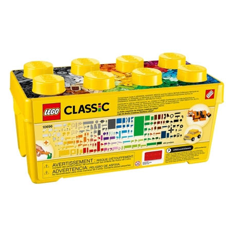 Klocki Lego Classic 10696 Kreatywne klocki, średnie pudełko, 484 elementy, oryginalne, szybka wysyłka, dla dzieci w wieku 4 lata+