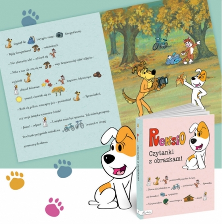 Reksio. Czytanki z obrazkami – książka kartonowa dla dzieci od 3 lat