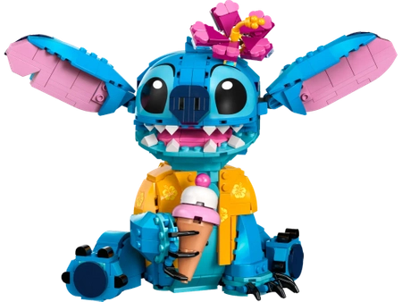 Klocki Lego Disney 43249 Stitch, 730 elementów, oryginalny z bajki Lilo i Stitch, klocki oryginalne, szybka wysyłka, wiek dziecka 9+