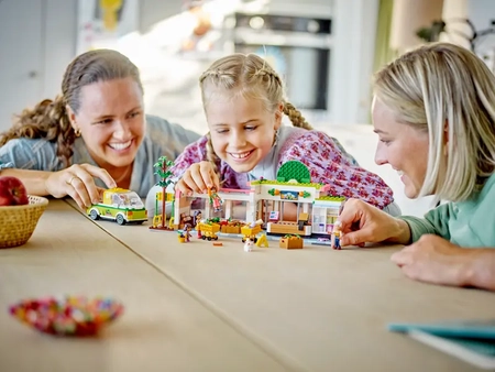 Klocki Lego Friends 41729 Sklep spożywczy z żywnością ekologiczną, 830 elementów, oryginalne, idealne dla dziewczynki 8+