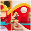 Disney Junior, Myszka Miki, Remiza strażacka z dźwiękami, 4 figurki: Miki, Kaczor Donald, Pluto i kotek, duża zestaw, oryginalna licencyjna zabawka, wiek dziecka 3+