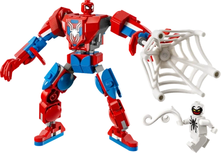 Klocki Lego Marvel Super Heroes 76308 Mech Spider-Mana kontra Anti-Venom, 107 el. w tym 2 minifigurki
