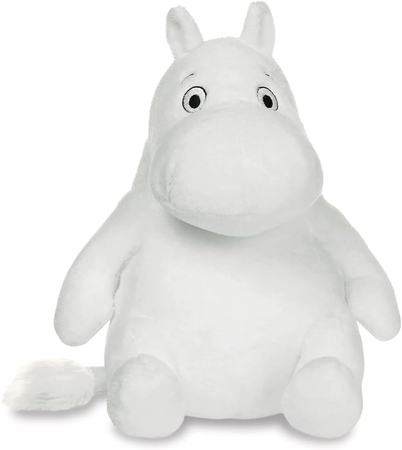 Muminki, Maskotka pluszowa Muminek, 20 cm, miły plusz, oryginalna zabawka na licencji, wiek dziecka 0+