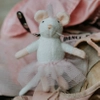Mysi Domek, maskotka Ella baletnica 12 cm, z bajki, oryginalna zabawka, wiek dziecka 3+
