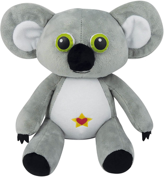 Buki France, Maskotka pluszowa Koala ze świecącymi oczami, 22 cm, wyłącznik czasowy, wymienne baterie, miły plusz, wiek dziecka 0+