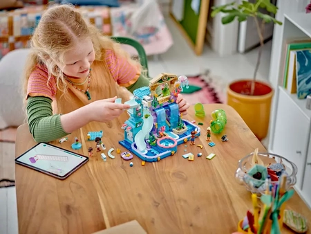 Klocki Lego Friends 4263 Park wodny w Heartlake, 814 elementów, wysoka jakość, oryginalne klocki, dla dzieci 8+