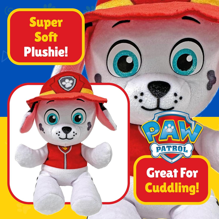 Psi Patrol, Beanie Babies, Maskotka pluszowa piesek Marshall, 20 cm