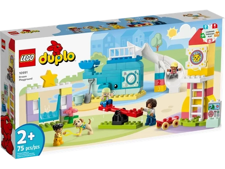 Klocki Lego Duplo 10991 Wymarzony plac zabaw, 75 elementów, bezpieczne klocki dla dzieci 2+