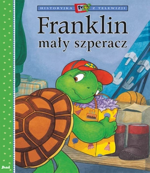 Żółw Franklin, Książka opowiadanie z obrazkami, Franklin mały szperacz, miękka oprawa, format 19 x 22 cm, 32 str.
