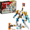 Klocki Lego Ninjago 71761, Energetyczny mech Zane’a EVO, 2 figurki, 95 elementów, wysoka jakość, oryginalne, wiek dziecka 6+