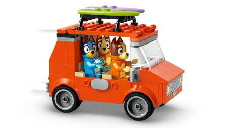 Klocki Lego Bluey 11202 Blue i rodzinna wycieczka samochodem, 133 el. wiek dzieci 4+