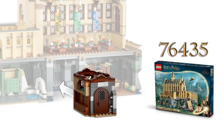 Klocki Lego Harry Potter 76442 Zamek Hogwart: Zajęcia z zaklęć i uroków, 204 el. wiek dziecka 8+