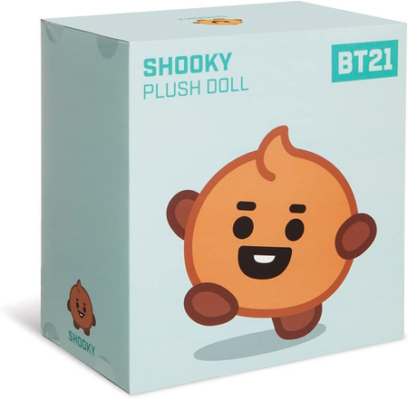 BT21 Maskotka Shooky Baby w kartoniku, 19 cm, Aurora