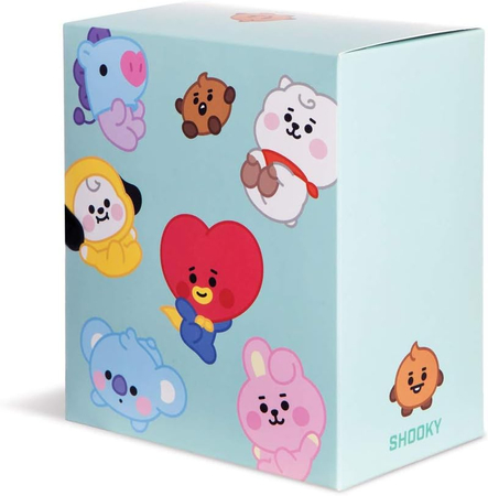 BT21 Maskotka z pluszu Shooky, 13 cm, Aurora