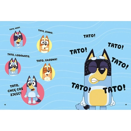 Bluey Bajki 5 minut przed snem Książka Harperkids 3+ Opowieści na Dobranoc