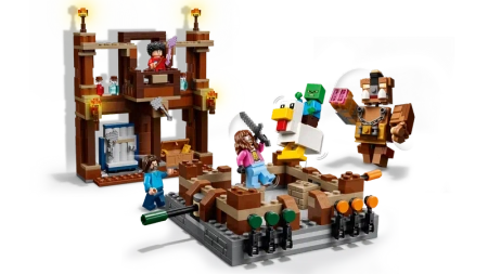 Klocki LEGO Minecraft — Ring w Leśnym Dworze | Zestaw LEGO Minecraft Movie