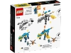 Klocki Lego Ninjago 71760 Smok gromu Jaya EVO, 140 el., w zestawie 2 figurki, klocki oryginalne, szybka wysyłka, wiek dziecka 6+